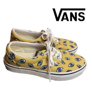 VANS Looking Glass Era Yellow & White Skate Shoes Sneakers NEW 6